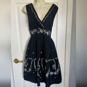 Sleeveless casual black dress size XL